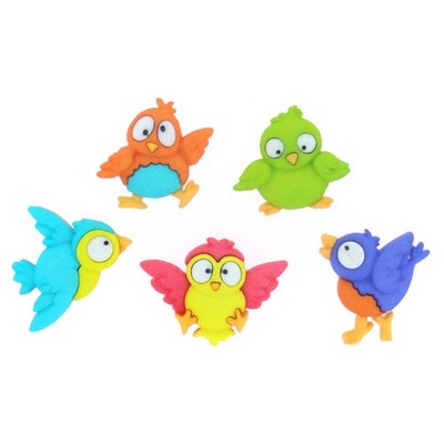 Набор декоративных пуговиц Dress It Up - Bird Brain
