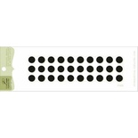 Акриловый штамп Lesia Zgharda F068 Фон Крупный горошек, размер 10,2х2,7 см.