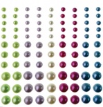 Половинки жемчужин и кристаллов от Color Connection - Enchanted Pearl Gems, 99 шт.