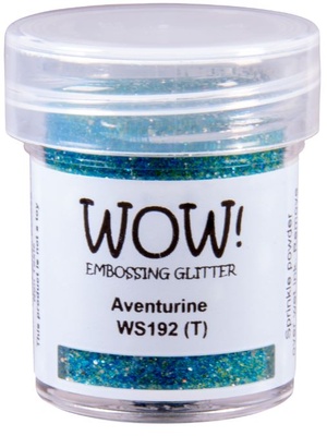 Пудра для эмбоссинга Wow - Aventurine - Regular, 15 мл.