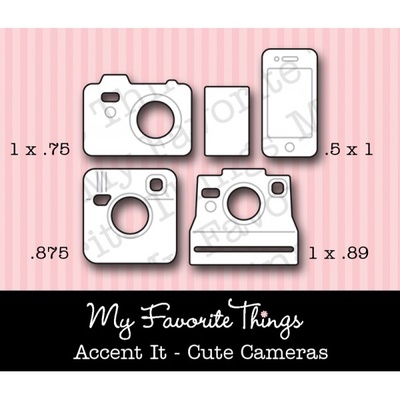 Левие My Favorite Things - Die-namics LLD Accent It - Cute Cameras (MFT-0251)