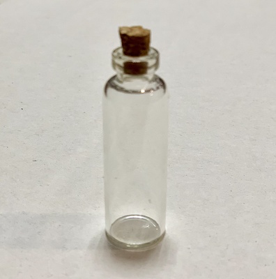 Декоративная бутылочка с пробкой - BOTTLE/CORK 50х15 мм