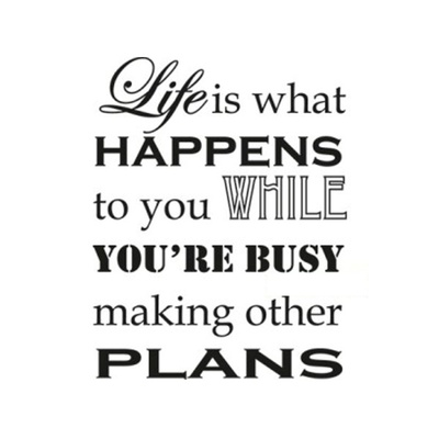 Акриловый штамп Marianne Design - Clear Stamp - Life is what happens