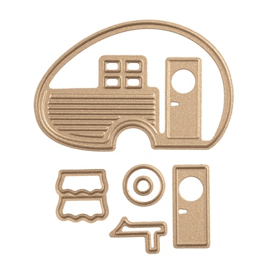 Ножи от Spellbinders - Die D-Lites Build a Camper Etched Dies