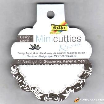 Мини карточки отрывные от Folia - Design Paper Mini "Catties" Classic