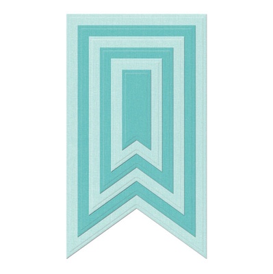 Ножи  от We R Memory Keepers - LC Nesting Die Party Banners - CRAFTS TOOLS