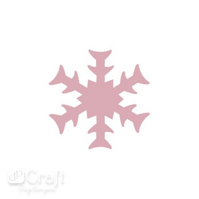 ДЫРОКОЛ ФИГУРНЫЙ 1,6СМ СНЕЖИНКА 2, TM dpCraft (Dalprint)