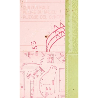 Лист скрапбумаги Crate Paper - Pretty Party Party Dress, 30х30 см, двусторонняя