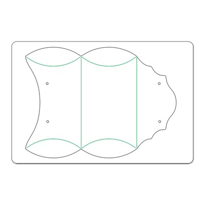 Лезвие Sizzix - Bigz Die - Fancy Pillow 
