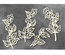 Набор чипбордов Winter botanical diary 755, 10х15 см, цвет молочный, ТМ Фабрика Декора