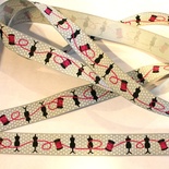 Лента Eyelet Outlet - Sewing Ribbon, ширина 18 мм, длина 90 см