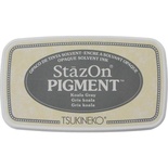 Пигментные чернила Tsukineko - StazOn Pigment Ink Pad - Koala Gray