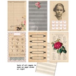 Набор карточек для журналинга 7 Gypsies - Trousseau Journal Pages