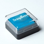 Пигментные чернила 2,5x2,5 см ГОЛУБЫЕ SCB 21010014