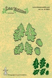 Лезвия от LeCreaDesign - Autumn leaves cut and embossing die