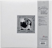 Альбом для скрапбукинга, свадебный белый  - MBI - 12x12 - Expressions - Scrapbook Albums 12x12 Wedding White