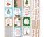 Карточки Smile of winter (англ.+ русск.), 5 полос, ТМ Фабрика Декору
