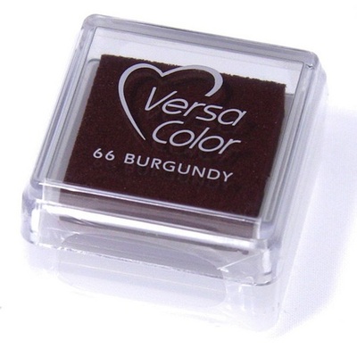 Пигментные чернила Tsukineko - VersaColor Small Pads Burgundy
