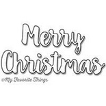 Лезвие нож My Favorite Things - Merry Christmas Die-namics