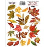 Набор наклеек (стикеров) 22 шт Autumn botanical diary 224, ТМ Фабрика Декора.