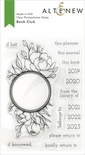 Набор штампов от Altenew - Book Club Stamp Set - Книжный клуб, 15 шт.
