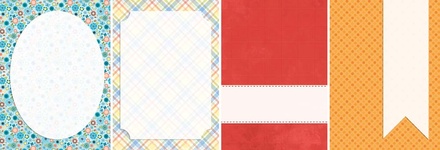 Лист двусторонней скрапбумаги от Galeria Papieru - ROP 2