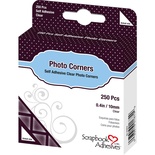 Уголки для фото Photo Corners Polypropylene Photo Corners - прозрачные, 10мм, 250 шт.