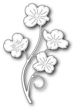 Нож для вырубки от Poppystamps - Olivia Blossoms