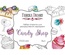 Набор открыток для раскрашивания маркерами Candy shop, ТМ Фабрика Декору