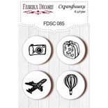 Набор скрапфишек Фабрика Декору из 4 шт FDSC 085