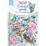 Набор высечек коллекция Colorful spring 60 шт, ТМ Фабрика Декора