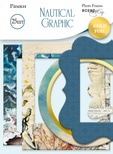 Рамки для фотографий с золотым фольгированием от Scrapmir - Nautical Graphic, 25 шт