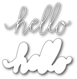 Нож для вырубки от Poppystamps - Big Halo Hello