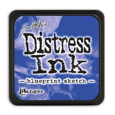 Штемпельная подушка Ranger - Distress Mini Ink Pad - Blueprint Sketch