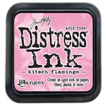 Штемпельная подушка Ranger Distress Ink Pad - Kitsch Flamingo