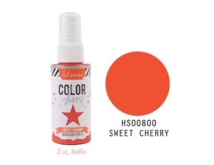 Краска - спрей от Heidi Swapp с перламутровым блеском - SWT CHERRY - COLOR SHINE SPRITZ, 50мл