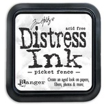 Штемпельная подушка Ranger - Distress Ink Pad - Picket Fence (белые)