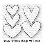 Лезвие My Favorite Things - Die-namics Lots of Hearts