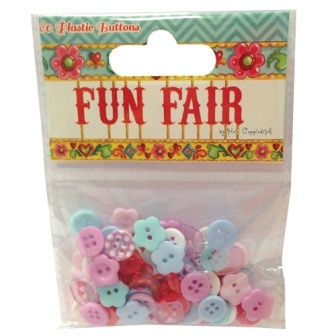 Набор пуговиц пластиковых от Helz Cuppleditch - Fun Fair