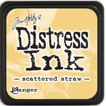 Штемпельная подушка Ranger - Distress Mini Ink Pad - Scattered Straw