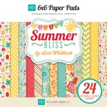 Набор бумаги для скрапбукинга от Echo Park - Summer Bliss, 15х15см