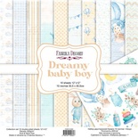 Набор скрапбумаги Dreamy baby boy 30,5x30,5 см, ТМ Фабрика Декора