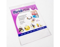 Шринк Пластик - Grafix - Shrink Film - InkJet - Clear - 21х28см,  прозрачный, 1 листик 