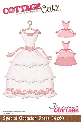 Лезвие CottageCutz - Special Occasion Dress, 10х15 см