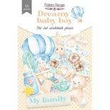Набор высечек коллекция Dreamy baby boy 55 шт, ТМ Фабрика Декора