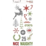 Высечки из чипборда Teresa Collins - Candy Cane Lane - Chipboard Elements