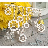 Чипборд ScrapBox - гирлянды стимпанк Ht-052
