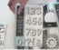 Нож для вырубки от Memory Box - Large Parker Deluxe Number Set, 14 элементов (цифры и знаки препинания)