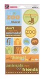 Наклейки - American Crafts - Zoo Fun