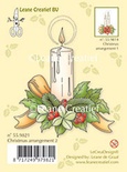Акриловый штамп от LeCreaDesign - Clear stamp Christmas arrangement 2. with single candle
